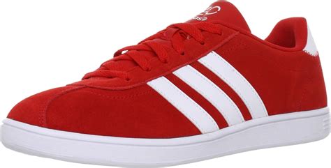 adidas vlneo court sneaker schuhe herren rot-weiss wildleder|Sneakers: Adidas VL Court 3.0 Rot .